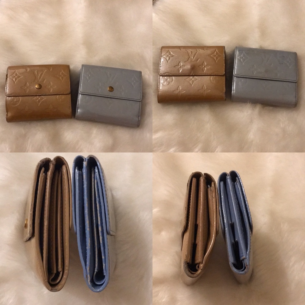 SOLD Louis Vuitton Small Vernice Wallet Bundle - Picture 1 of 6